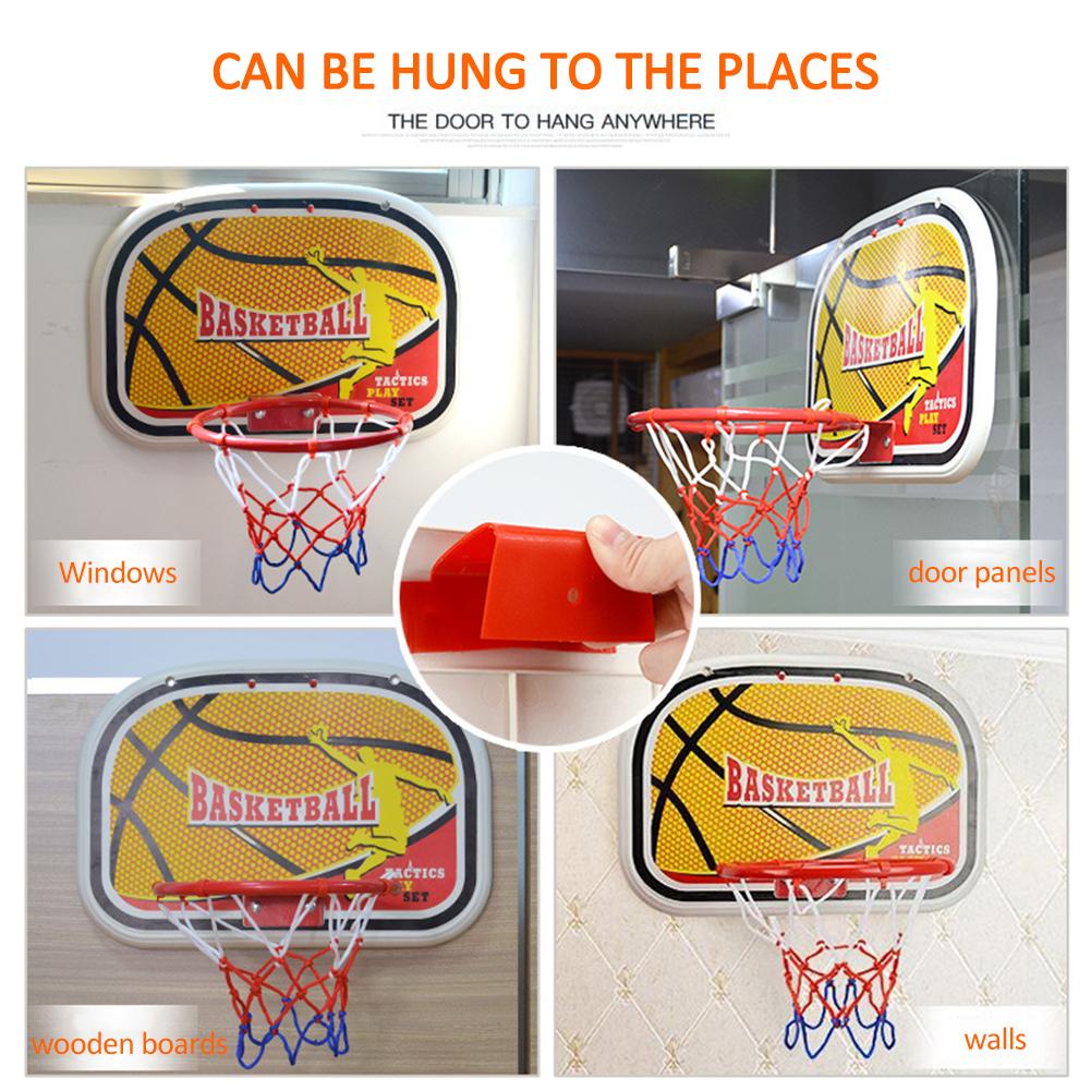 Kids basketball stand set, height adjustable, household basketball hoop for children and adults, indoor outdoor shooting games supplies