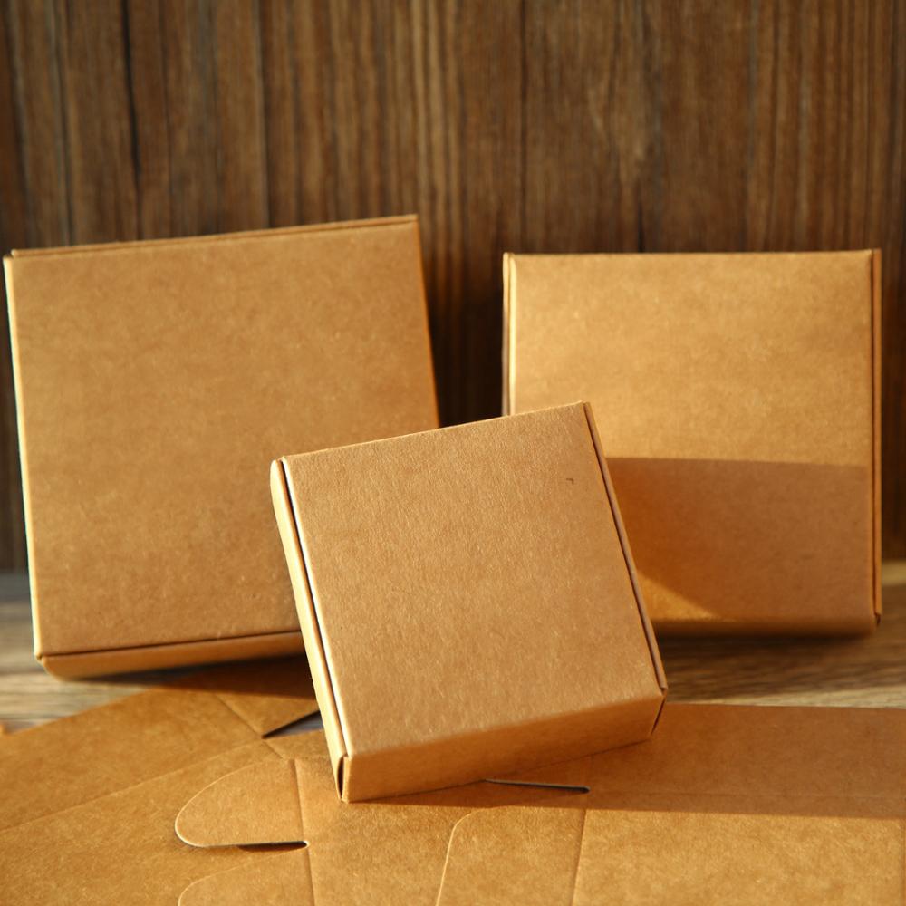 Kraft paper boxes,Soap boxes,Kraft jewelry box,Kraft box 30pcs/lot