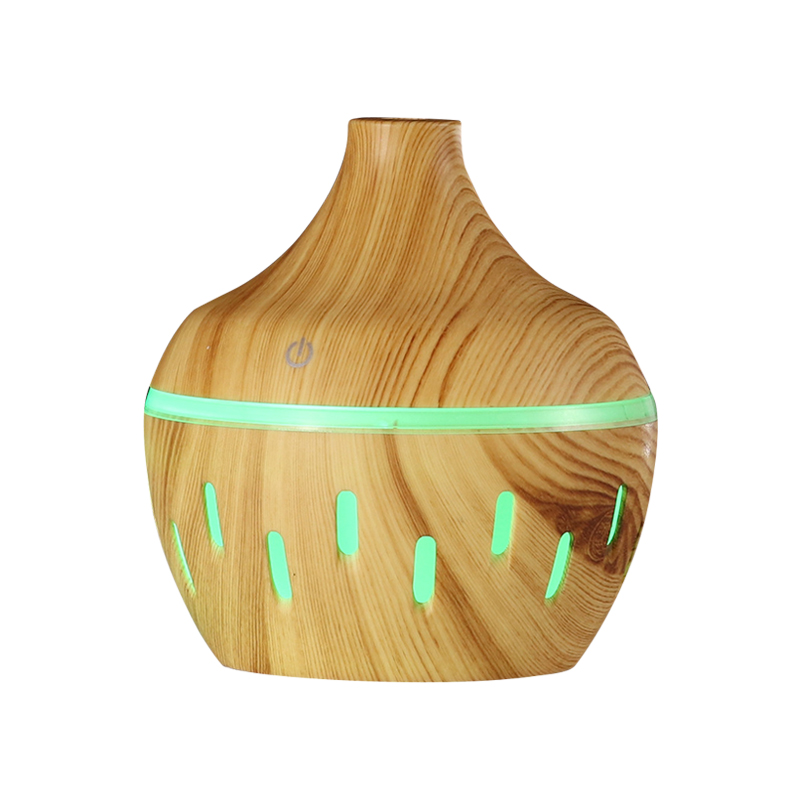 300Ml Usb Elektrische Aroma Air Diffuser Hout Ultrasone Luchtbevochtiger Essentiële Olie Aromatherapie Cool Mist Maker Voor Thuis Auto: Y-2