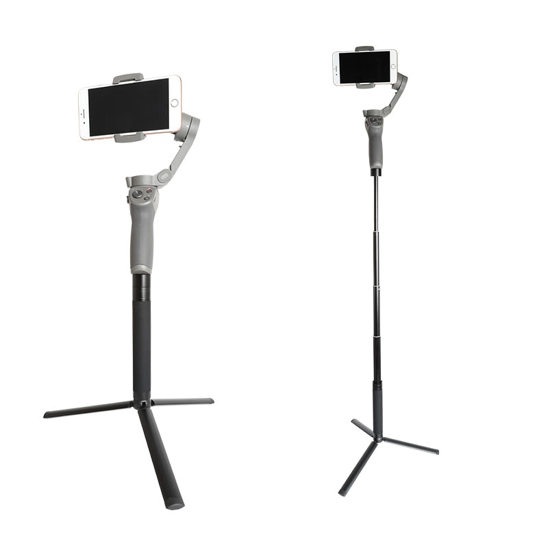 Statief en Extension Pole Set, handheld Selfie stick voor Gimbal Stabilizer/DJI Osmo Mobiele 3 2/ZHIYUN/Feiyu Mount Accessoires