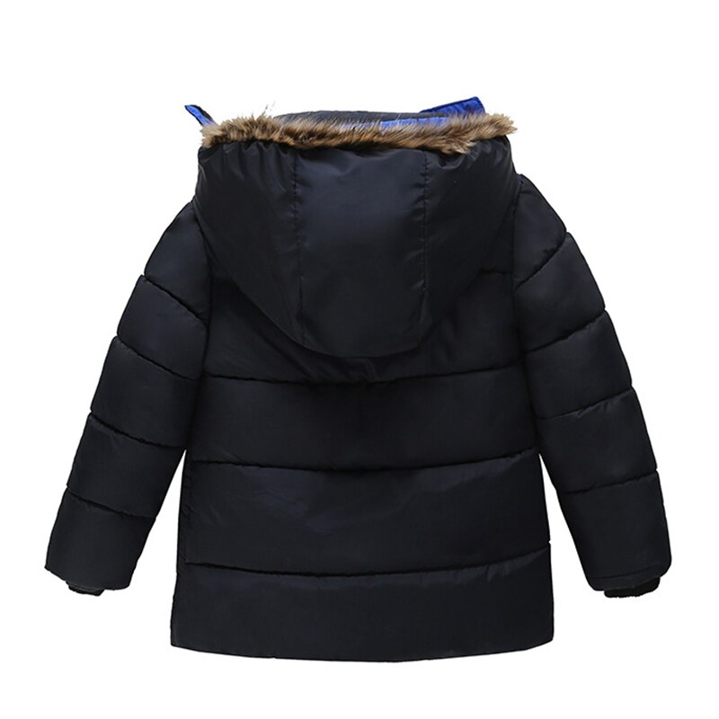 Kalten Winter Jungen Mäntel freundlicher Jacken Für Jungen Dicken Kapuze Oberbekleidung Jacke Kleinkind freundlicher Kleidung 2 3 4 5 6 jahre