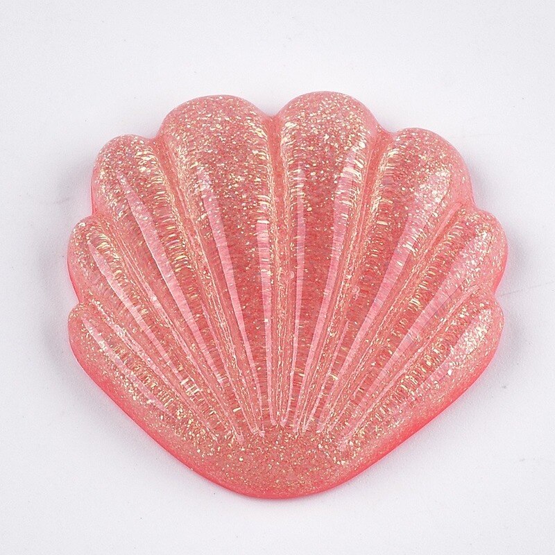 Scallop mixed flash shell scallop diy shell non-hole decoration material handmade DIY candle decoration jewelry