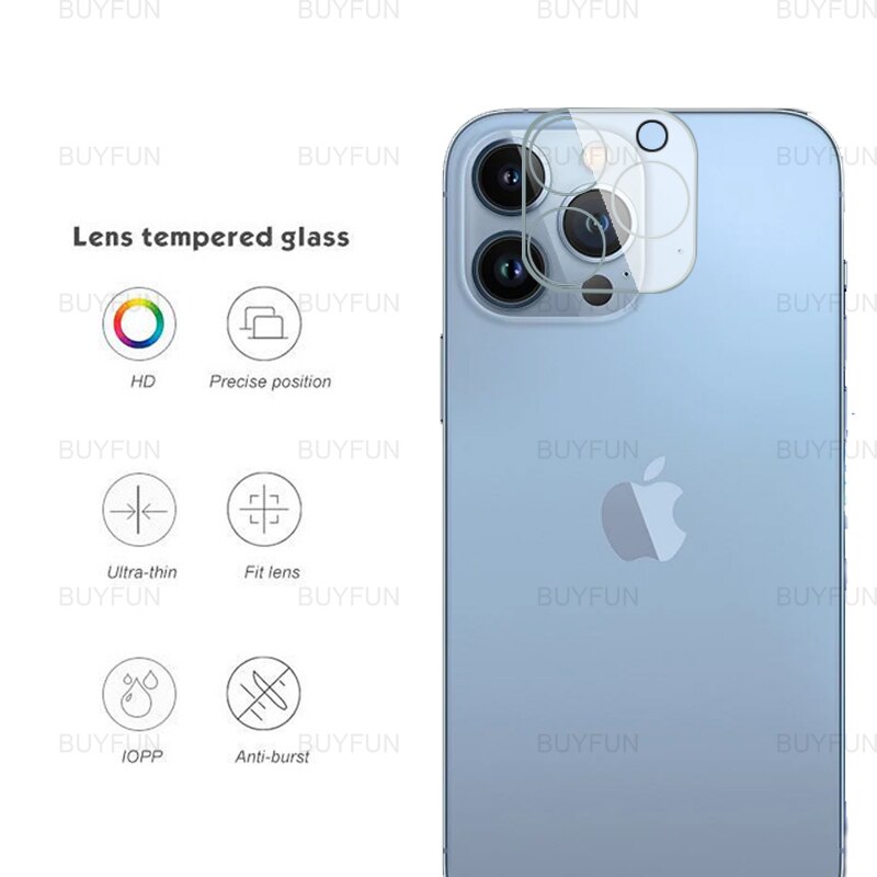 3in1 Front Screen Protector Voor Iphone 13 Pro Max 3D Camera Beschermende Glas Op Voor Apple Iphone 13 Iphon 13 mini Glas Film