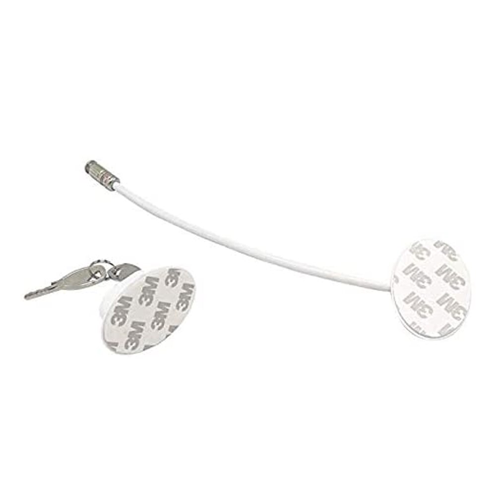 Kühlschrank Schloss für freundlicher, Mini Kühlschrank Schlösser für freundlicher, Gefrierschrank sperren, Verwendet in Kühlschrank Tür, schränke schwarz 1 schloss 2 schlüssel: Ursprünglich Titel