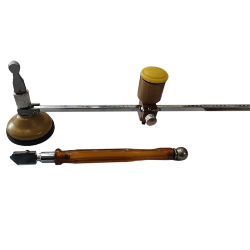 Gl Cutter Round Cutting Tool with Round Handle and Suction Cup Adjustment Comp Type Gl Circular Cutter