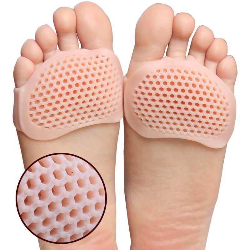 1 paar Silikon Waben Vorfuß Einlagen Hohe Ferse Schuhe Pad Gel Einlegesohlen Atmungsaktiv Gesundheits Schuh Einlegesohle Massage Schuh EinfüGen