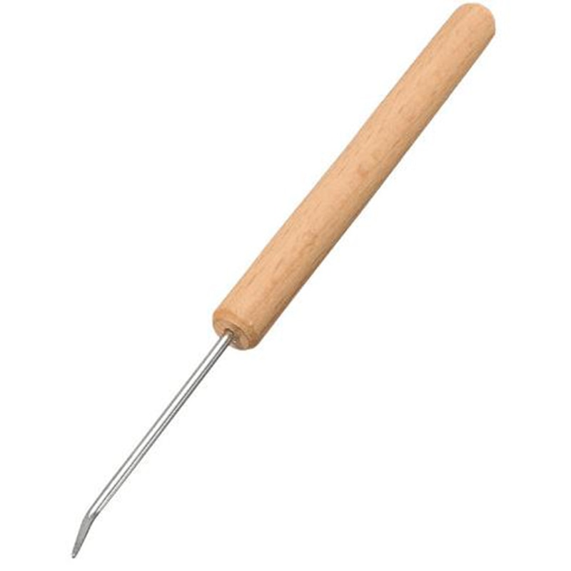 Handmade Pin Wooden Knitting Loom Board Fine Gage Loom Hook & Needle Kit