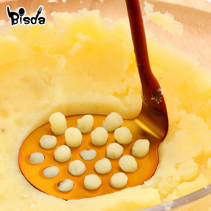Pomme de terre Masher inox purée poussoir ustensiles de cuisine fruits légumes broyeur deux styles Presser Gadget de cuisine