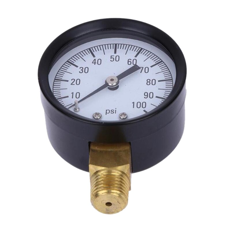 Ts-50-100Psi 1/4 Inch Well Pump Water Pressure Gauge Pressure Gauge