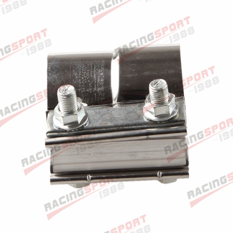 2" Inch Stainless Steel Torctite Exhaust Band Clamp Step Lap Joint