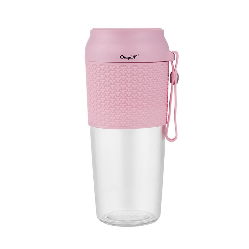 Draagbare elektrische blender mini usb oplaadbare sinaasappelpers sap smoothie maker fruitpers knijpers fles sapbeker: Lavendel