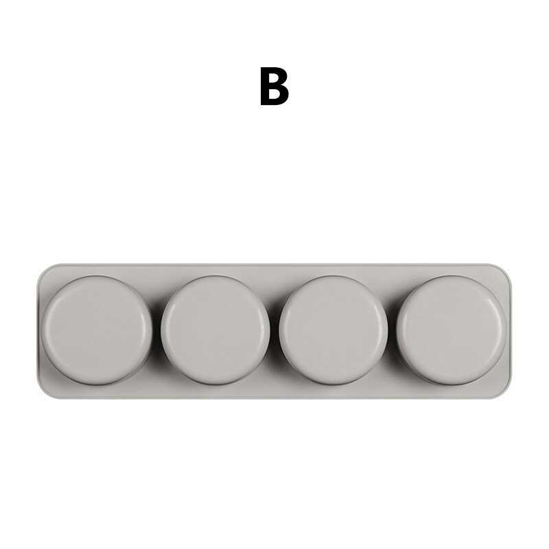 Praktische Diy Siliconen Zeep Mal Handgemaakte Zeep Maken Huishoudelijke Artikelen 3D Vormen Mal Ovale Ronde Fun Vierkante Zepen mallen: B