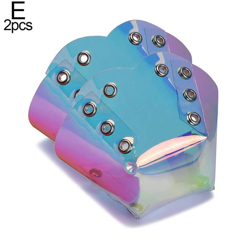 Protectores de puntera para patín de ruedas, protectores de punta de cuero para patinaje sobre hielo, accesorios deportivos, novedad, 1 par: MULTI