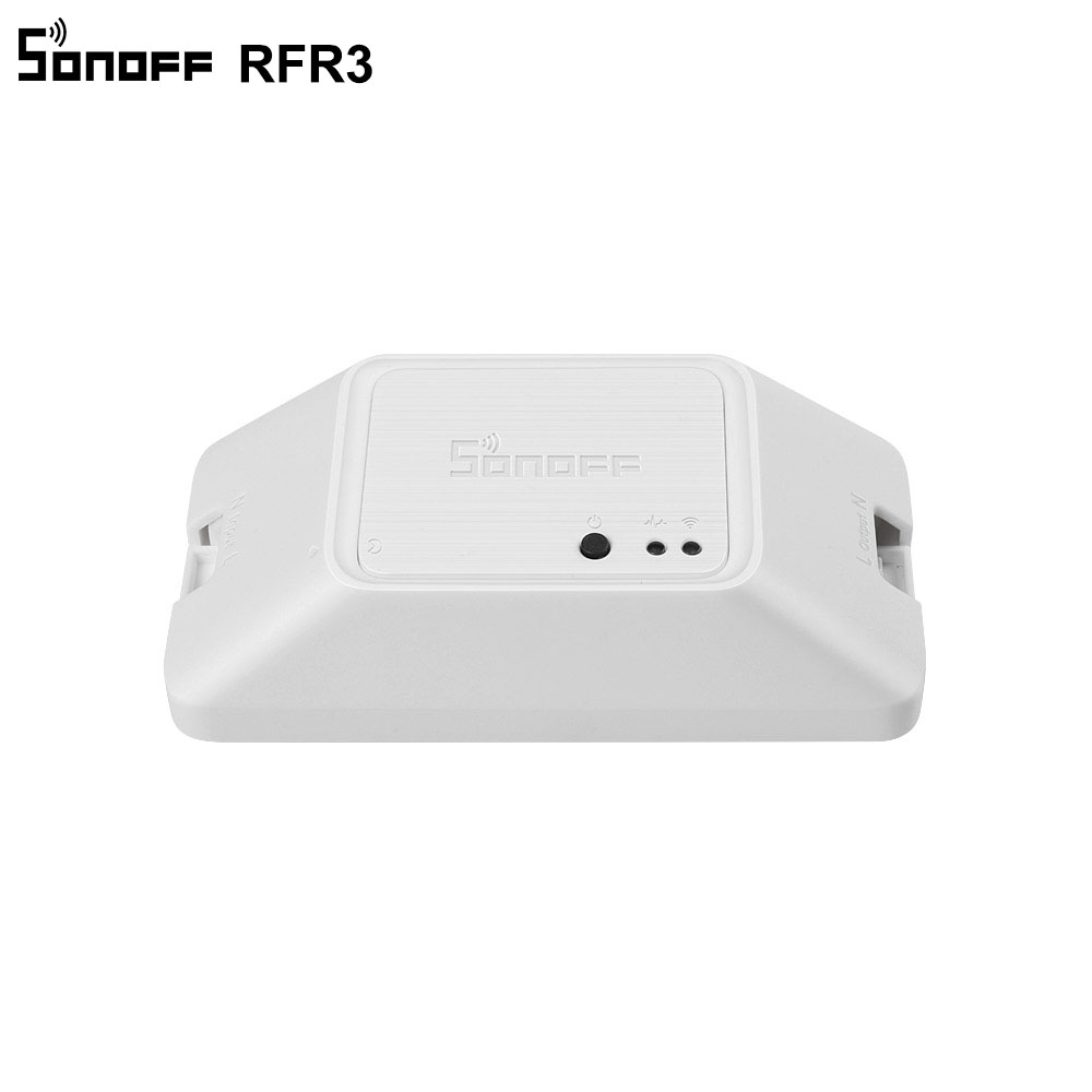 Sonoff  rf433 wifi switch 433 mhz supoort sonoff rf  r3 wifi fjernbetjening switch alexa ifttt google home kompatibel rfr 3