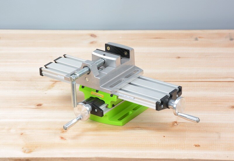 Compound table Working Cross slide Table Worktable for Milling Drilling Bench Multifunction Adjustable X-Y