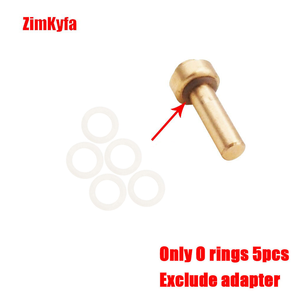 5*1.5 En 9*1.5 Pu Seal Ringen Voor Sodastream Naar Externe CO2 Tank Adapter Quick Disconnect Connector pin Valve: 5x1.5 rings 5pcs