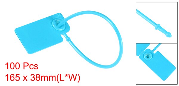 Uxcell Plastic Zip Ties Security Tags Anti-Tamper ... – Vicedeal