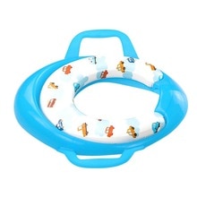 Children Soft Potty Training Potty Seat With 2 Handles Splash Guard Washable For Girls Boy Toilet Training Potty Cushion