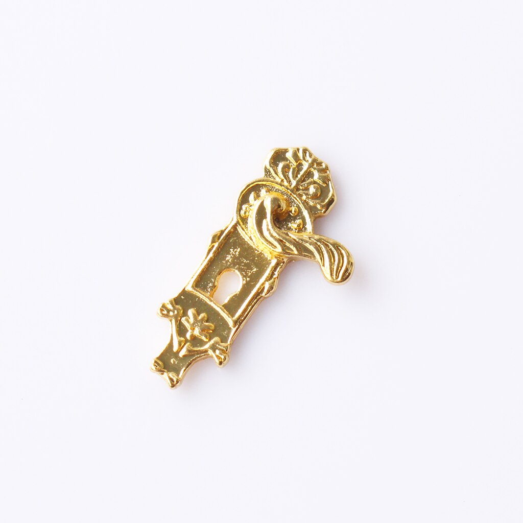 4 Sets Doll House Miniatures Door Locks w. Keys for 1:12 Dollhouse Accs