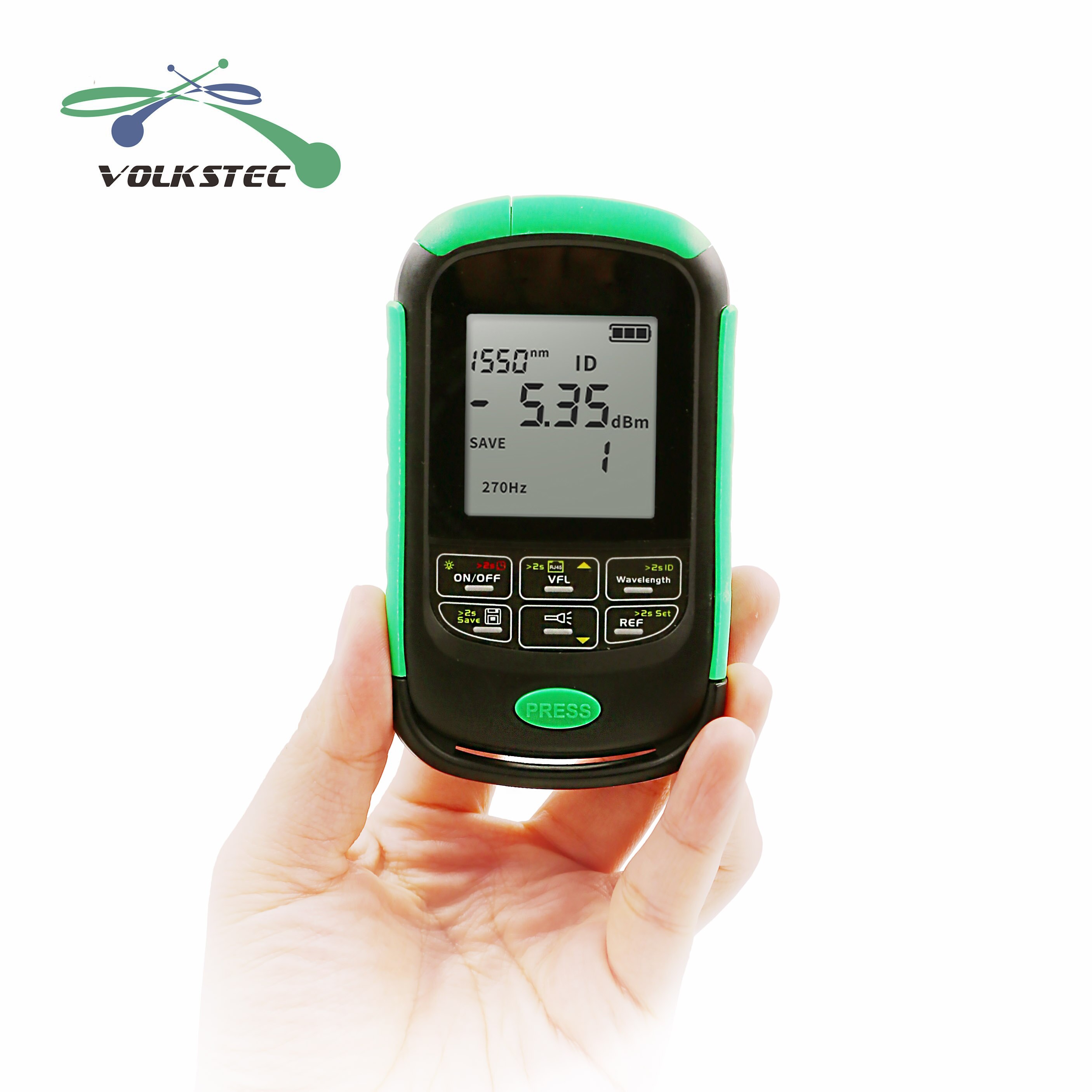 4in1 Li-Lion Batterij Optische Power Meter Visual Fault Locator Netwerkkabel Test Glasvezel Tester Vfl