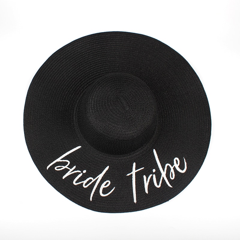 Bride Tribe beach wedding floppy Mrs Sequin Sun Hats Just married Drunk in love Honeymoon bridal party favors