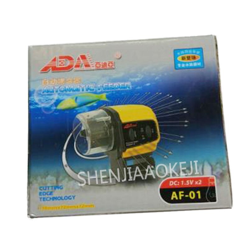 1PC automatique Machine d'alimentation poissons Aquarium dispositifs AF-01 synchronisation Aquarium mangeoire Intelligent distributeur de nourriture poissons Machine