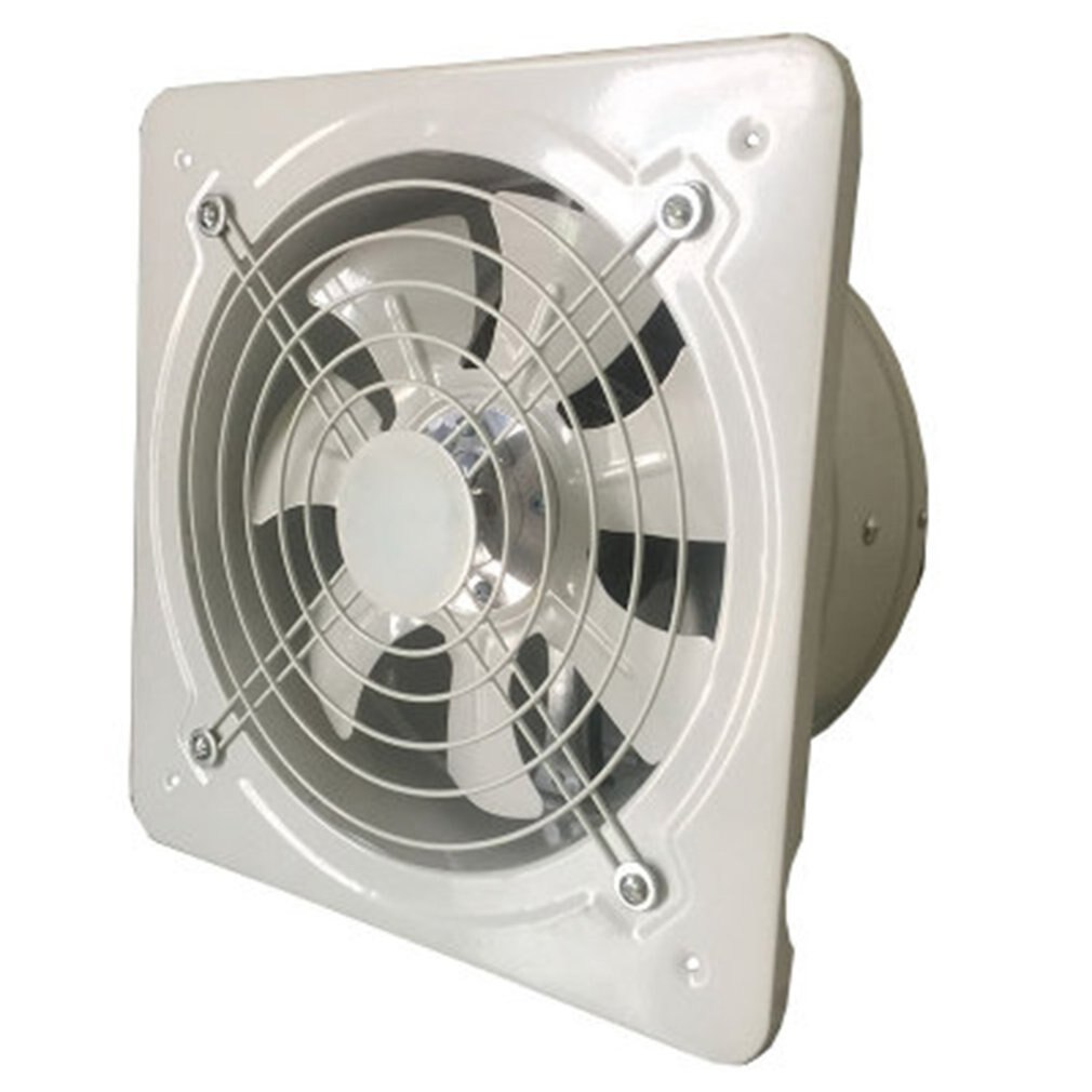 4" Industrial Ventilation Kitchen Toilet Exhaust Fans Extractor Metal Exhaust Commercial Air Blower Fan Axial Fan