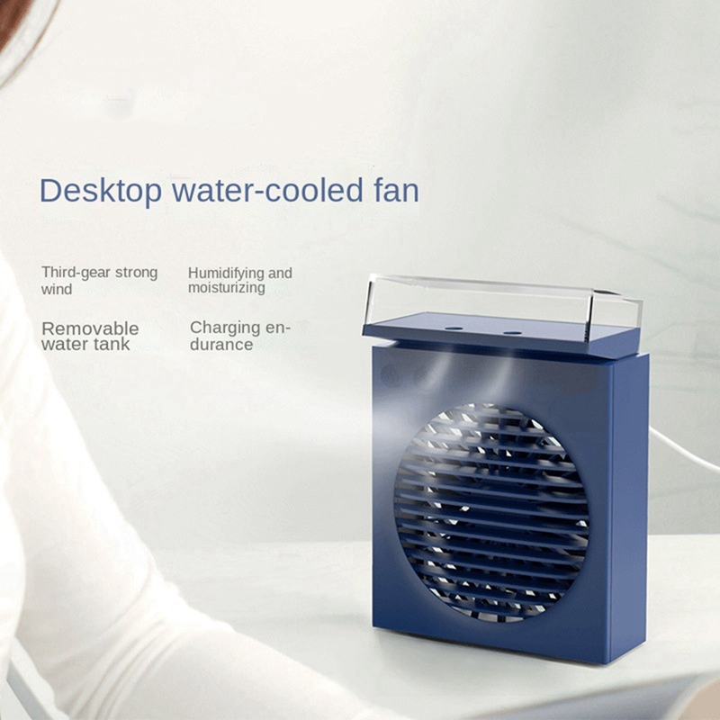 Draagbare Airconditioner Ventilator Persoonlijke Airconditioner Koeler Met Koelkast 4 Speed Mini Airconditioner Ventilator