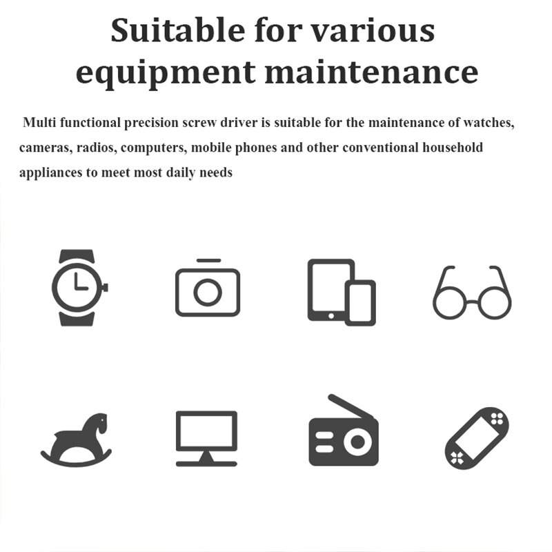 Screwdriver Set of Screw Driver Bit Set Mobile Phone Repair Device Hand Tools Multi-function Precision Torx Hex 21/31 in 1