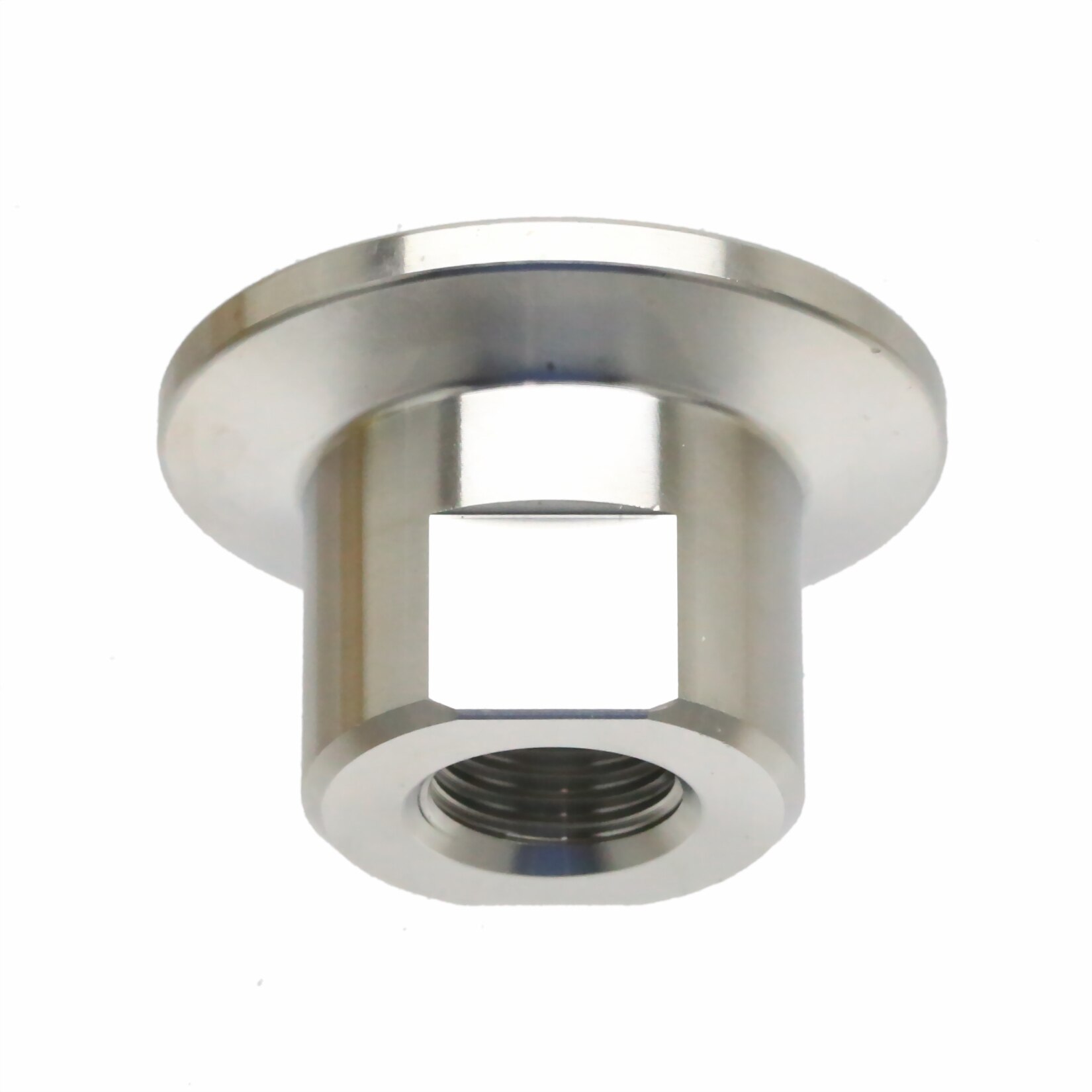 ISO-KF25 (NW/KF-25) to 1/4" inch male PT Pipe Threads adapter Vacuum Flanges Fitting SS304 Stainless Steel 304