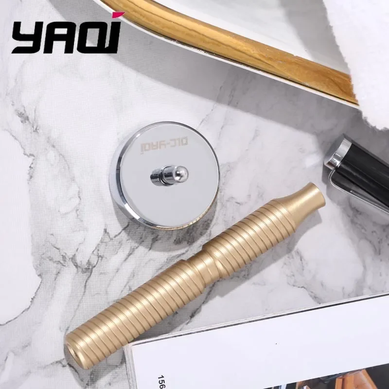 YAQI 88 mm massief messing materiaal veiligheidsscheermeshandvat voor scheerproducten voor mannen