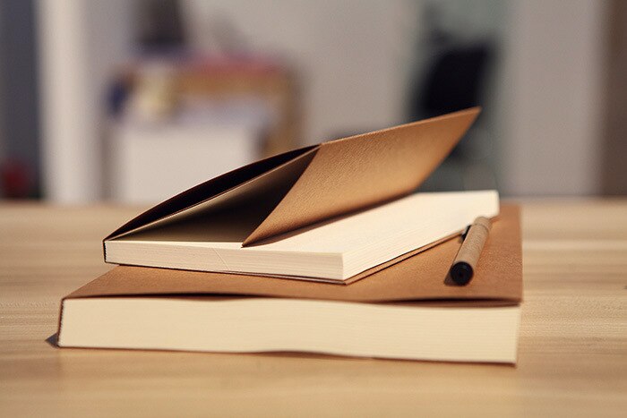 A5 kraft Carta da Spolvero Libro taccuino bloc notes , kraft album da disegno per la Pittura Disegno Diario Ufficiale del Regalo Creativo