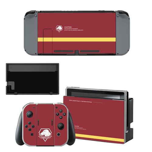 Pegatina de piel para consola Nintendo Switch y controlador, cubierta protectora para NS, Joy-con, Nintendo Switch, nueva: YSNS1644