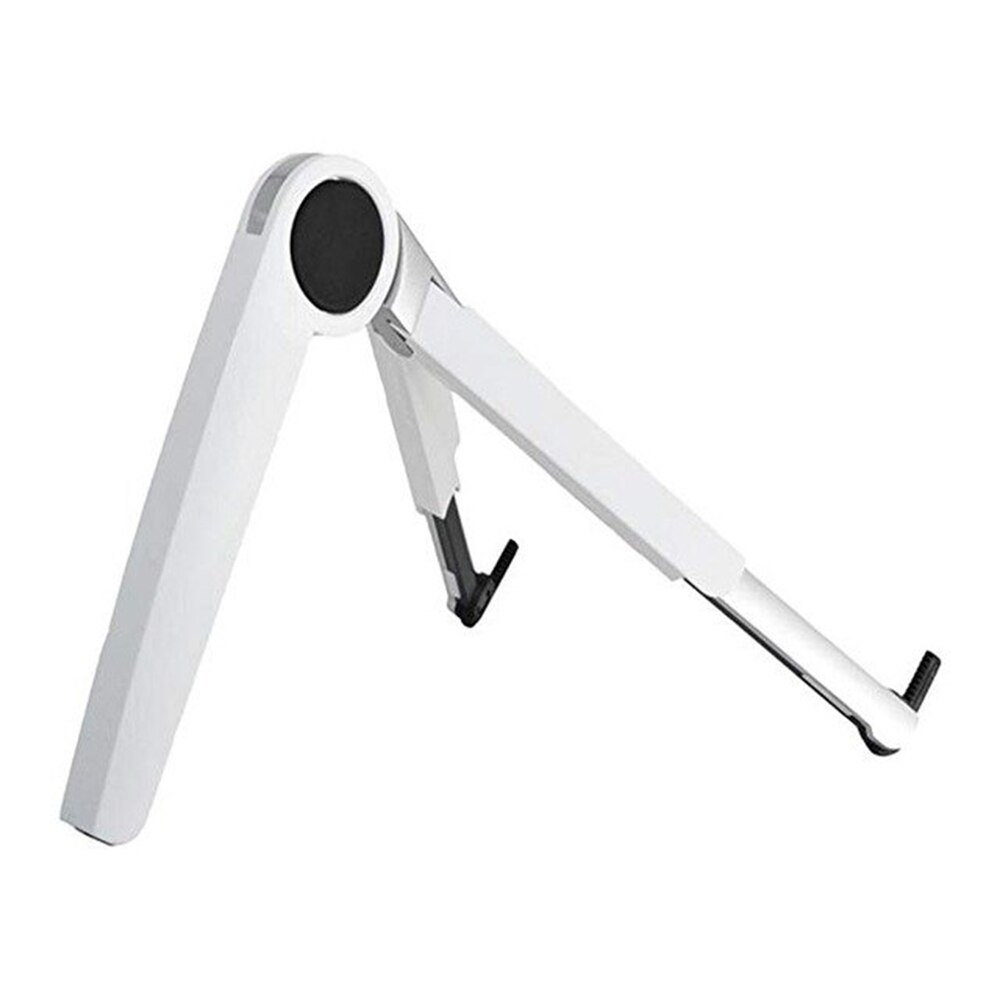Soporte plegable para ordenador portátil soporte para ordenador portátil piernas estirables ángulos de ajuste para tableta lapdesk portátil de 11 ~ 16 pulgadas: Blanco