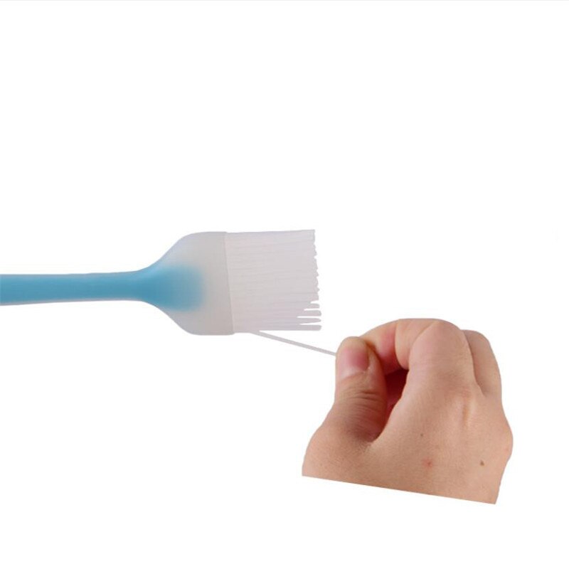 Pincel de silicona para repostería, brocha aplicadora de aceite para repostería de pan pastel, herramientas de cocina de seguridad para parrilla de barbacoa