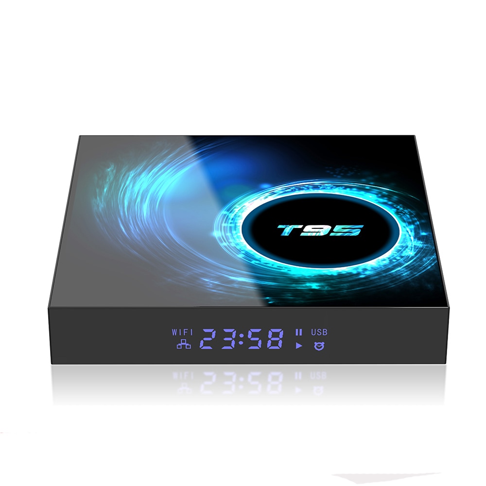 T95 4K Android 10.0 TV Box HD Allwinner H616 2/4GB RAM 16/32/64GB ROM 2.4G WIFI Set Top Box Smart Media Player HDMI Network