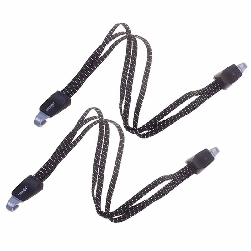 Correas de equipaje para motocicleta, hebilla elástica fija de 68CM, cuerda retráctil, accesorios para casco de motocicleta, ganchos