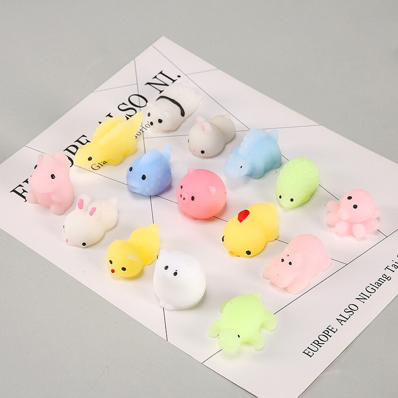 Squishy Toy Cute Animal Antistress Ball Squeeze Mochi Rising Toys Abreact Soft Sticky Squishi Stress Relief Toys Funny
