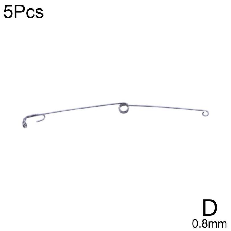 5pcs Automatic Fishing Device Trigger Spring Ejection Fishing Hook Bait Steel Universal Fishing Tackle Fishing Supplie: D