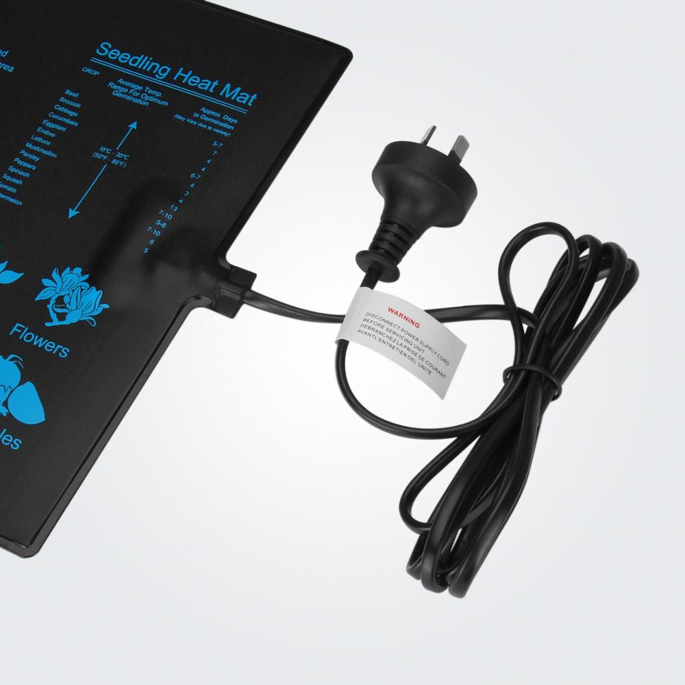 Inkbird INK-HM20w Waterproof Seedling Heat Mat with Stable&amp;Flexible Construction for Plant Germination&amp;Indoor Home Garden MET: AU Plug