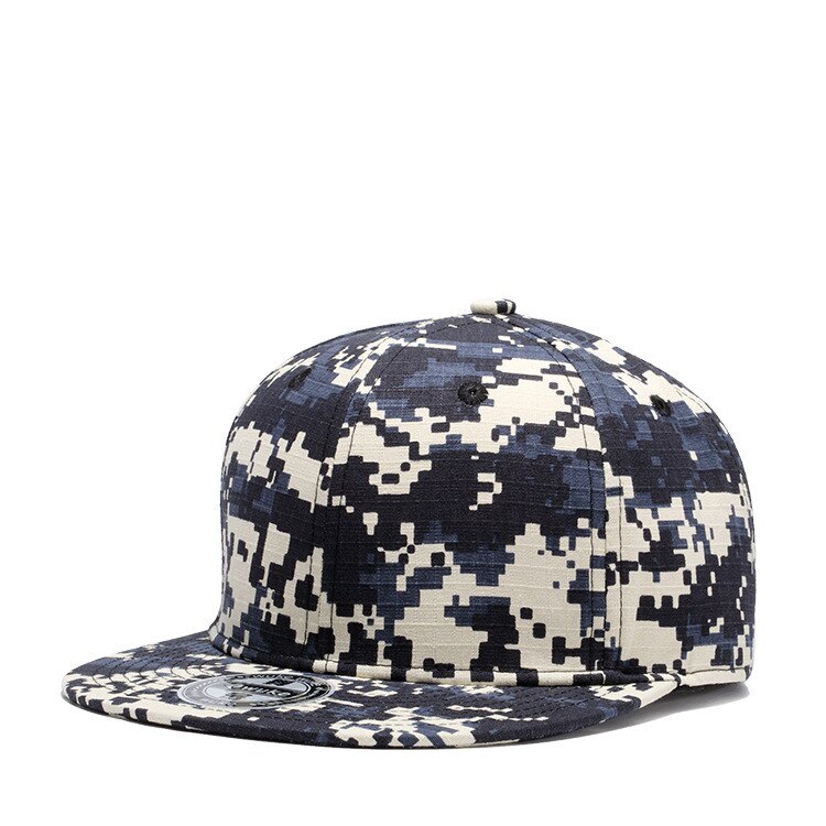 Sommer baseball kasketter mænd camouflage hip hop 5 panel snapback hat til kvinder touca gorras planas casquette chapeau 18 stile: W122
