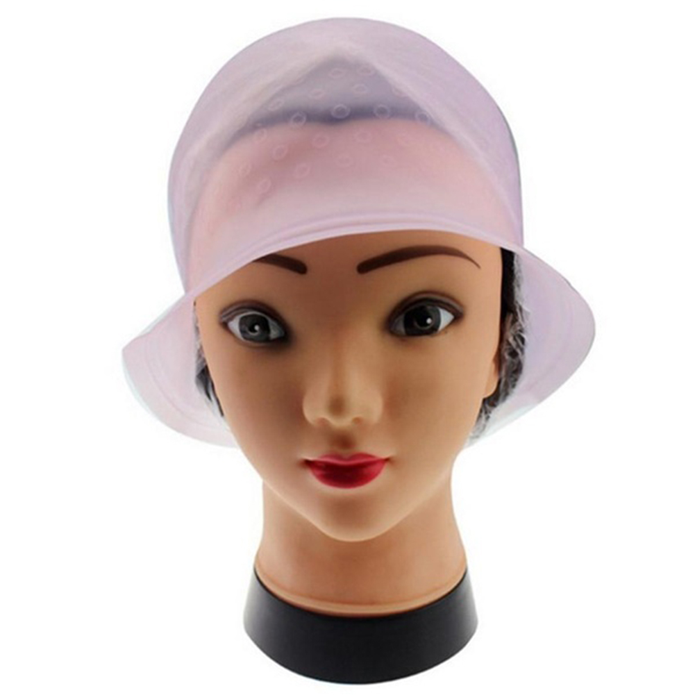 Dye Cap Reusable Silicone Salon Hair Coloring Highlighting Dye Cap With Frosting Tipping Hair Color Styling Tools