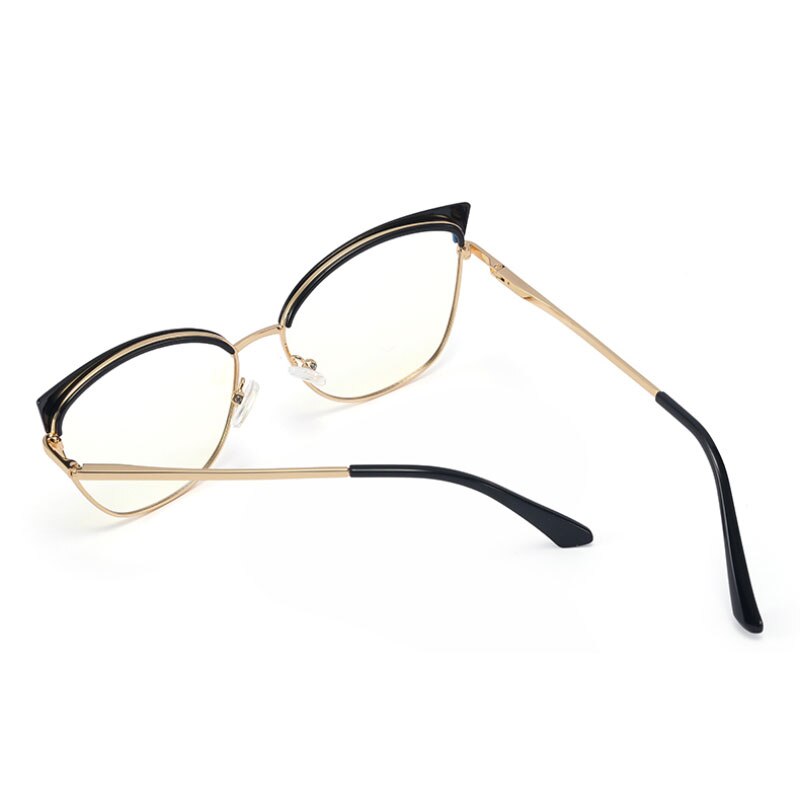 Blue Light Blocking Women Eyewear UV400 Anti Reflective Coating Finish Female Optical Prescription Eyeglasses Spectacles