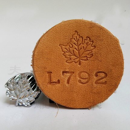High Metal Leather Embossing Stamps Tool Leathercraft Working Tools Engraver Stamping Tooling Craft Set of Leaves: L792
