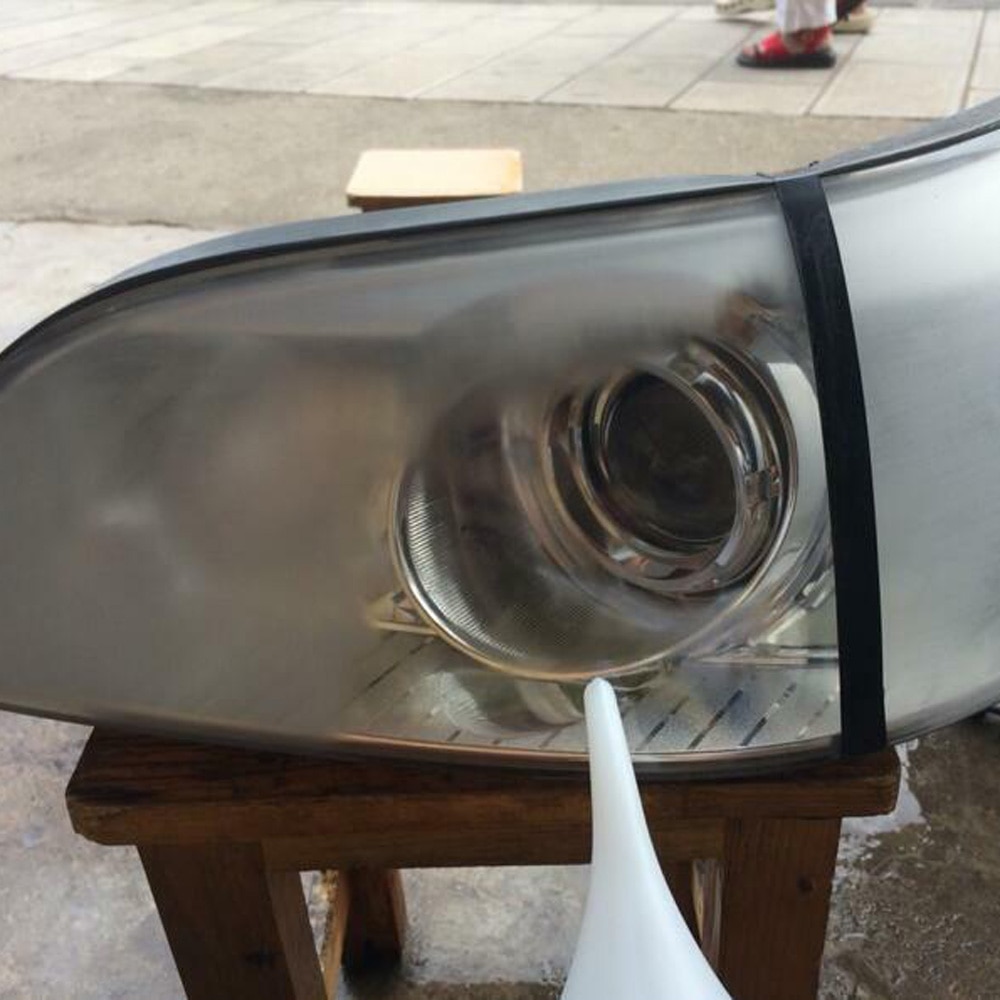 Set Koplamp Lens Restauratie Kit 60W W/Aansteker Auto Auto Spray Cup Tool Verstuiver Renovatie