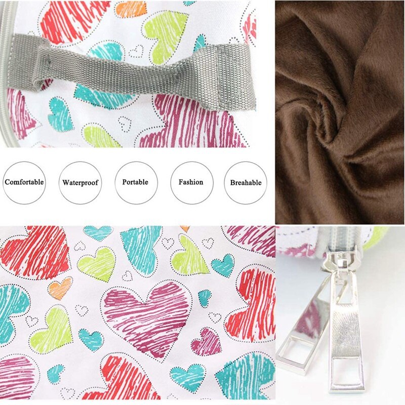 Torba z uchwytem chomika, nosidełko na zwierzaka torba z uchwytem s dla chomika i innych małych zwierząt, oddychająca zewnętrzna przenośna torba podróżna torba z uchwytem