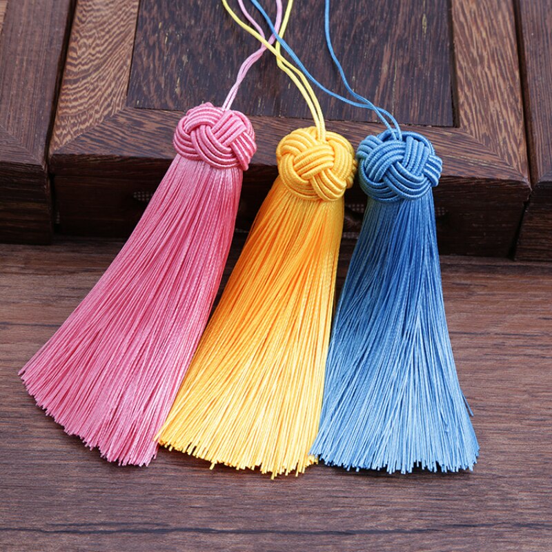 2PC multicolore Polyester petit ananas casquette gland bricolage artisanat fournitures rideau vêtement couture accessoires bijoux faisant pendentif