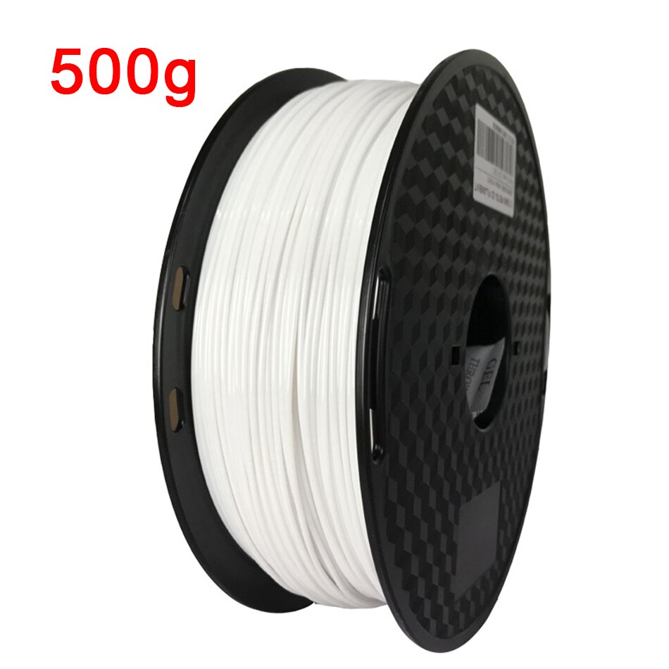 PETG Marble Filament 1.75mm 3D Printer Filament Stone Like Material 1kg/500g/250g 3d Printing Temperature 240-260 Degrees: white 500g