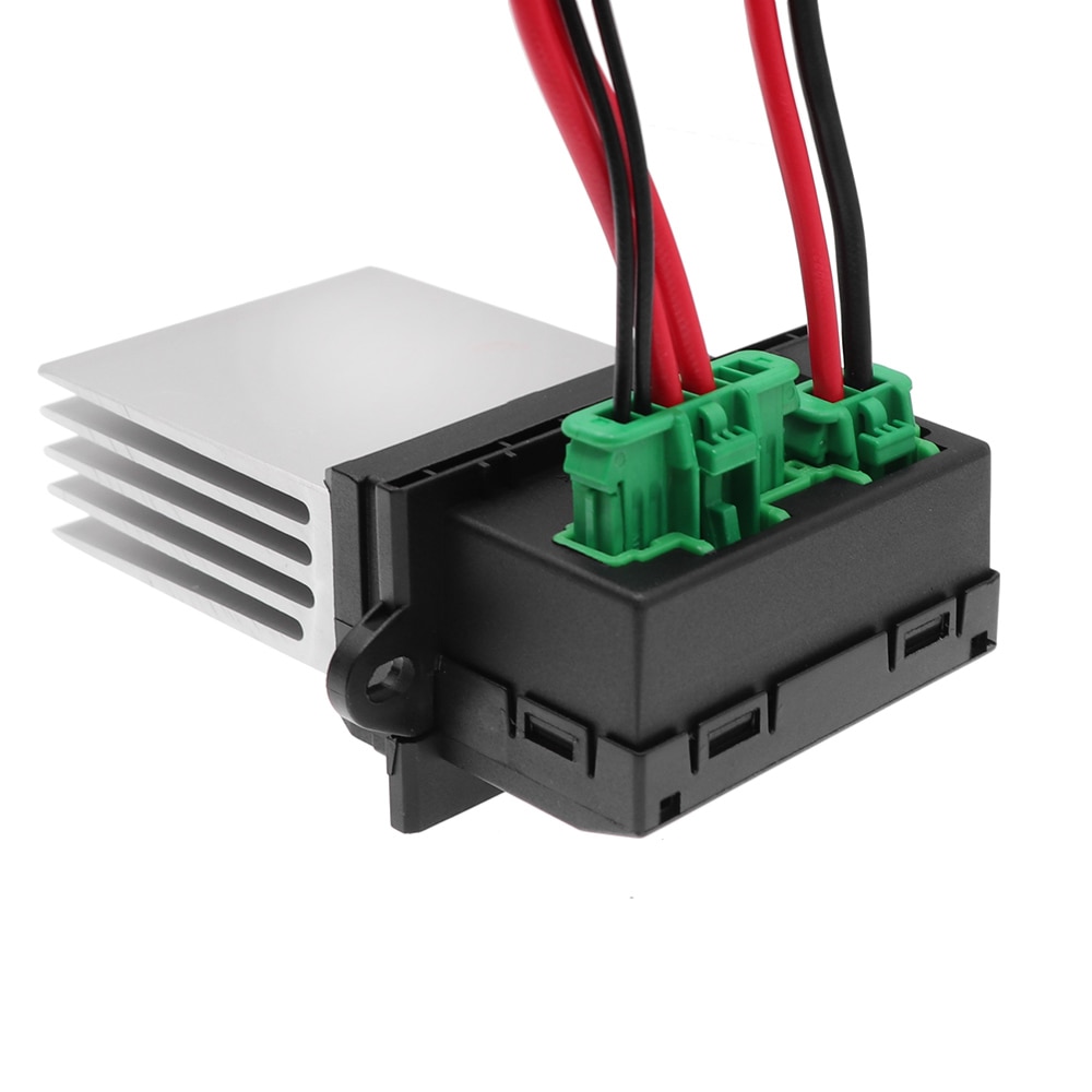 Dla Peugeot 406 207 607 wentylator grzejnika rezystor silnik dmuchawy opornik wentylatora 6441.L2 dla Renault sceniczny wielki Megane Clio Modus