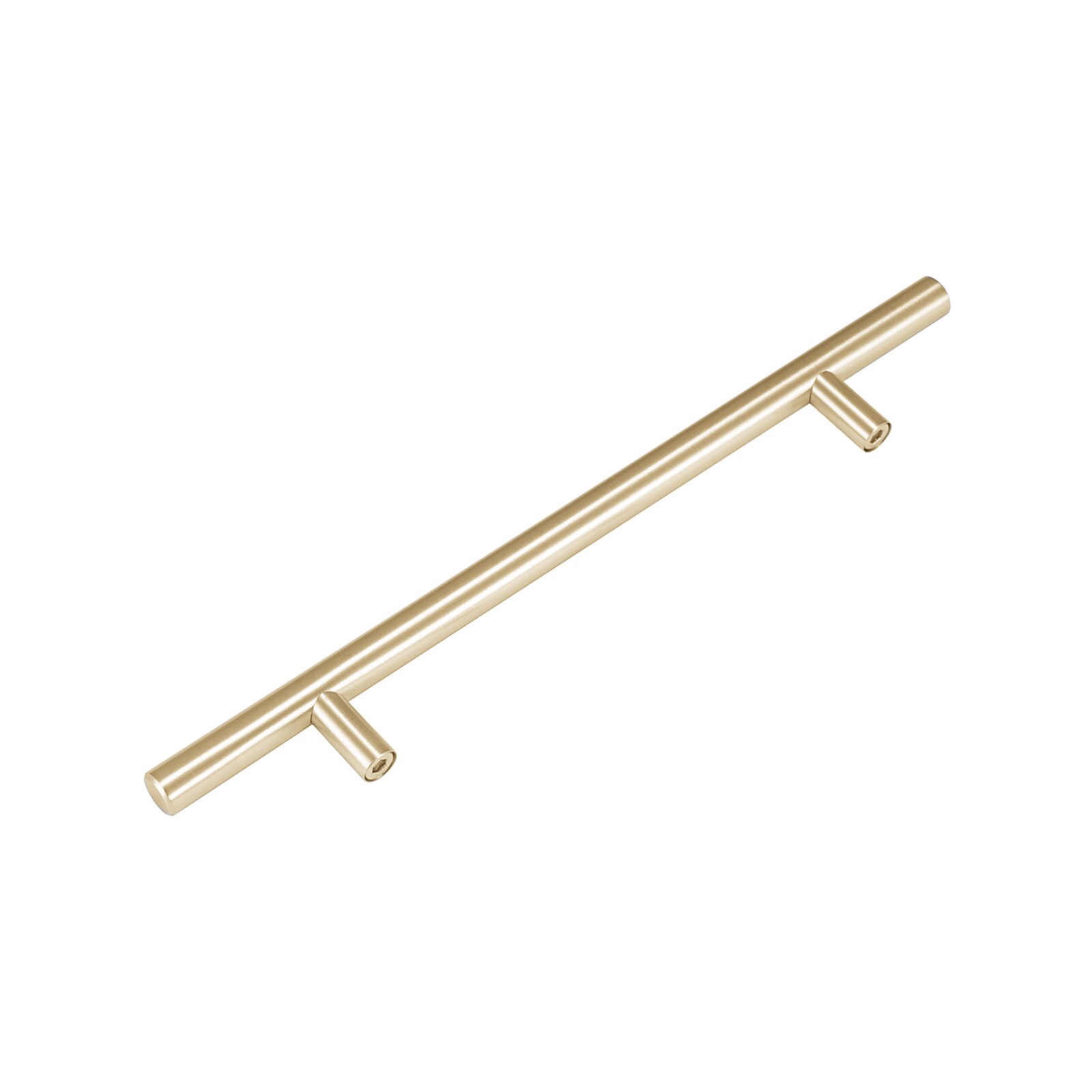 Modern Gold Kitchen Door T Bar Straight Handle Knobs Cabinet Pull Diameter Stainless Steel Handles Furniture Handle: 250x160x10mm
